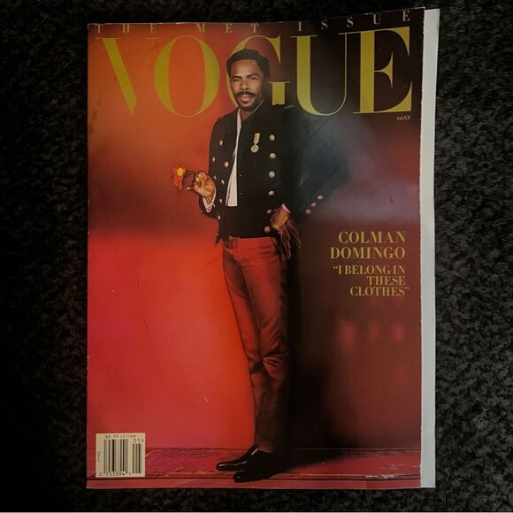 May 2025 Vogue Magazine Cover with Colman Domingo MET Issue - Picture 1 of 9